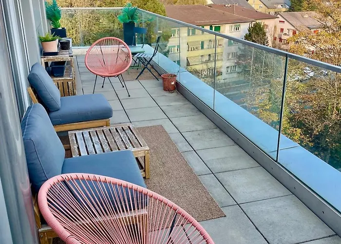 아파트 Penthouse 360 View 2br, Large Terrace