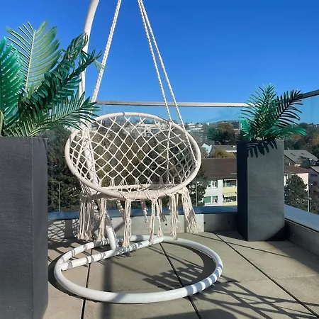 公寓 Penthouse 360 View 2br, Large Terrace